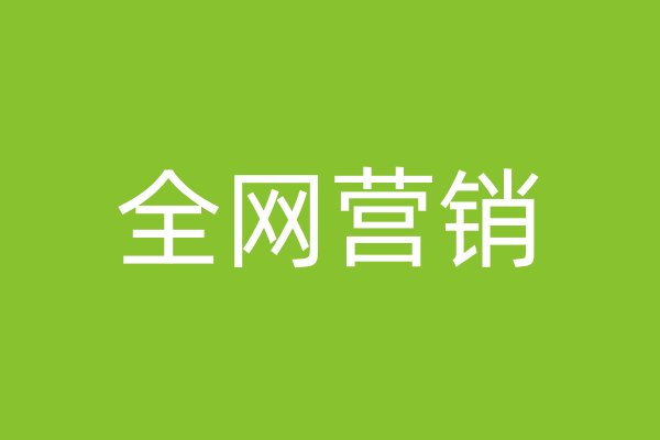 全網(wǎng)營銷