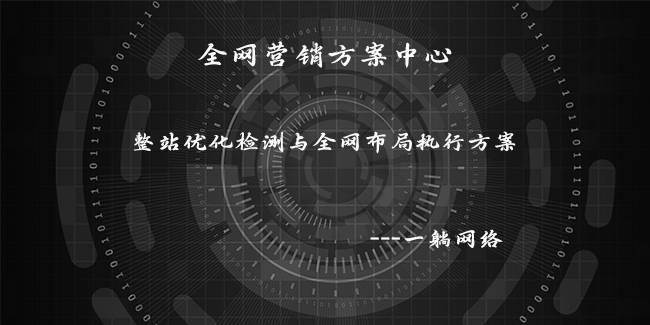 整站優(yōu)化檢測與全網(wǎng)布局執(zhí)行方案